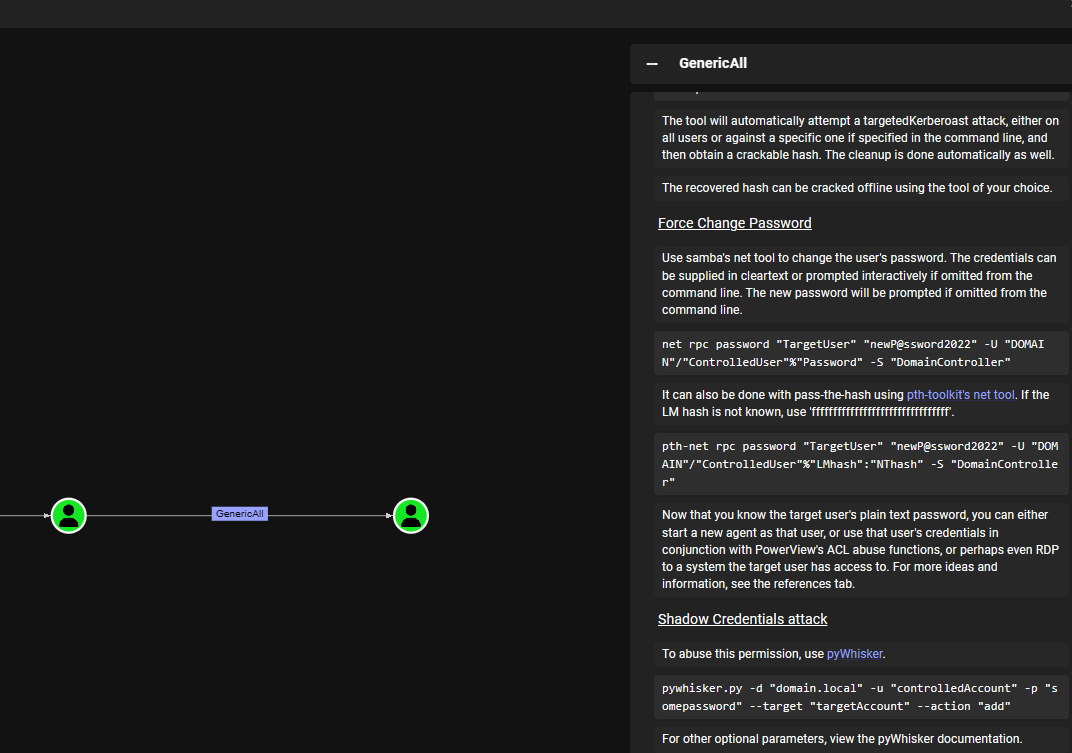 Attack path from ca_operator to Administrator